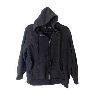 ✨3/$25 Old Navy Kids Full Zip Black Hoodie Youth Unisex Size XL